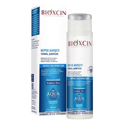 شامپو ضد شوره بیوکسین مدل Aqua Thermal مناسب انواع مو 300 میل